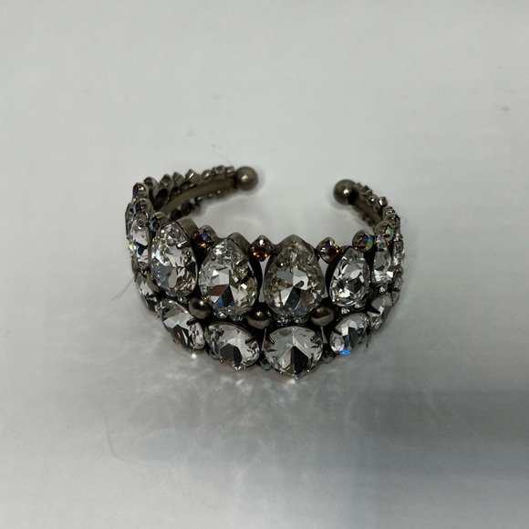 Sorrelli Cuff bracelet Swarovski crystals adjustable size - Picture 4 of 6